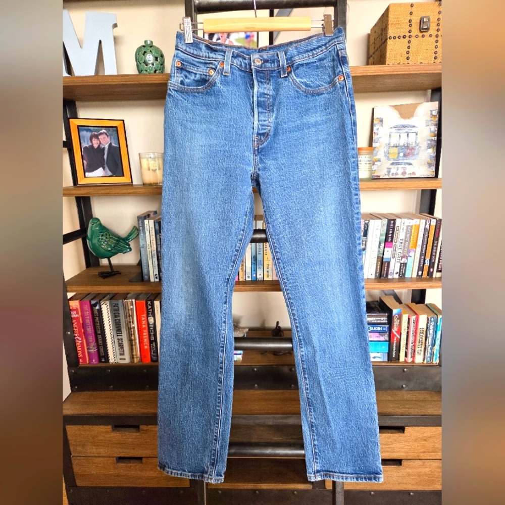 Levi's 501 Classic Button-fly Jeans, Women's 28 × 30